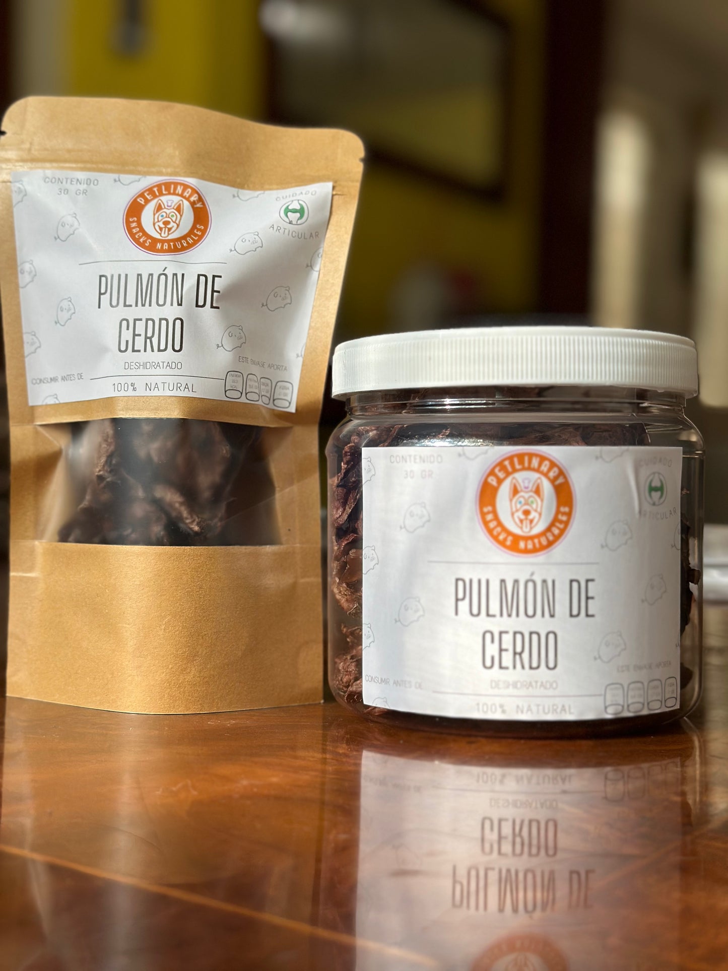Pulmón de cerdo